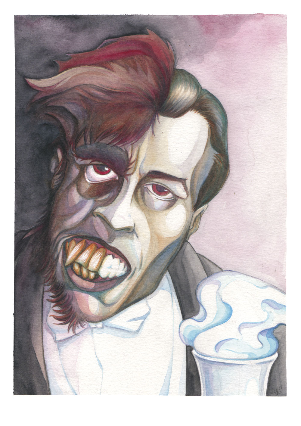 Movie monsters - Dr. Jekyll and Mr. Hyde - fan-art