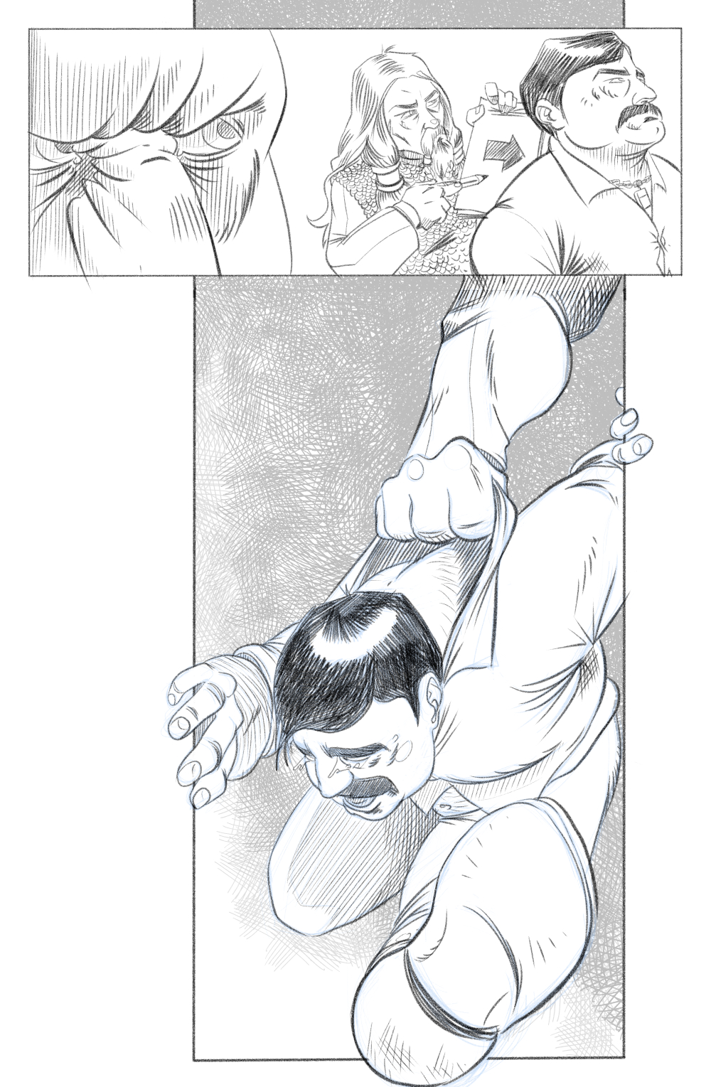 Enemy Engaged - episode 2 - page 03 - pencil