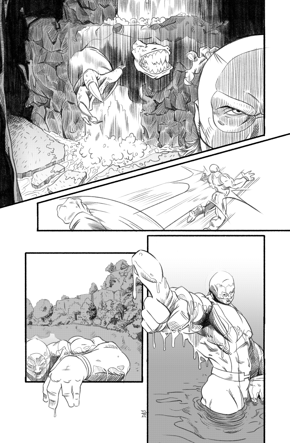 Hok-Braz - episode 0 - page 21 - pencil