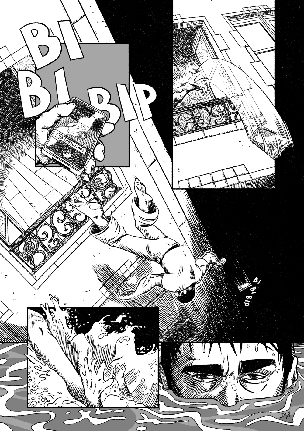 Misanthropie - page 01 - ink