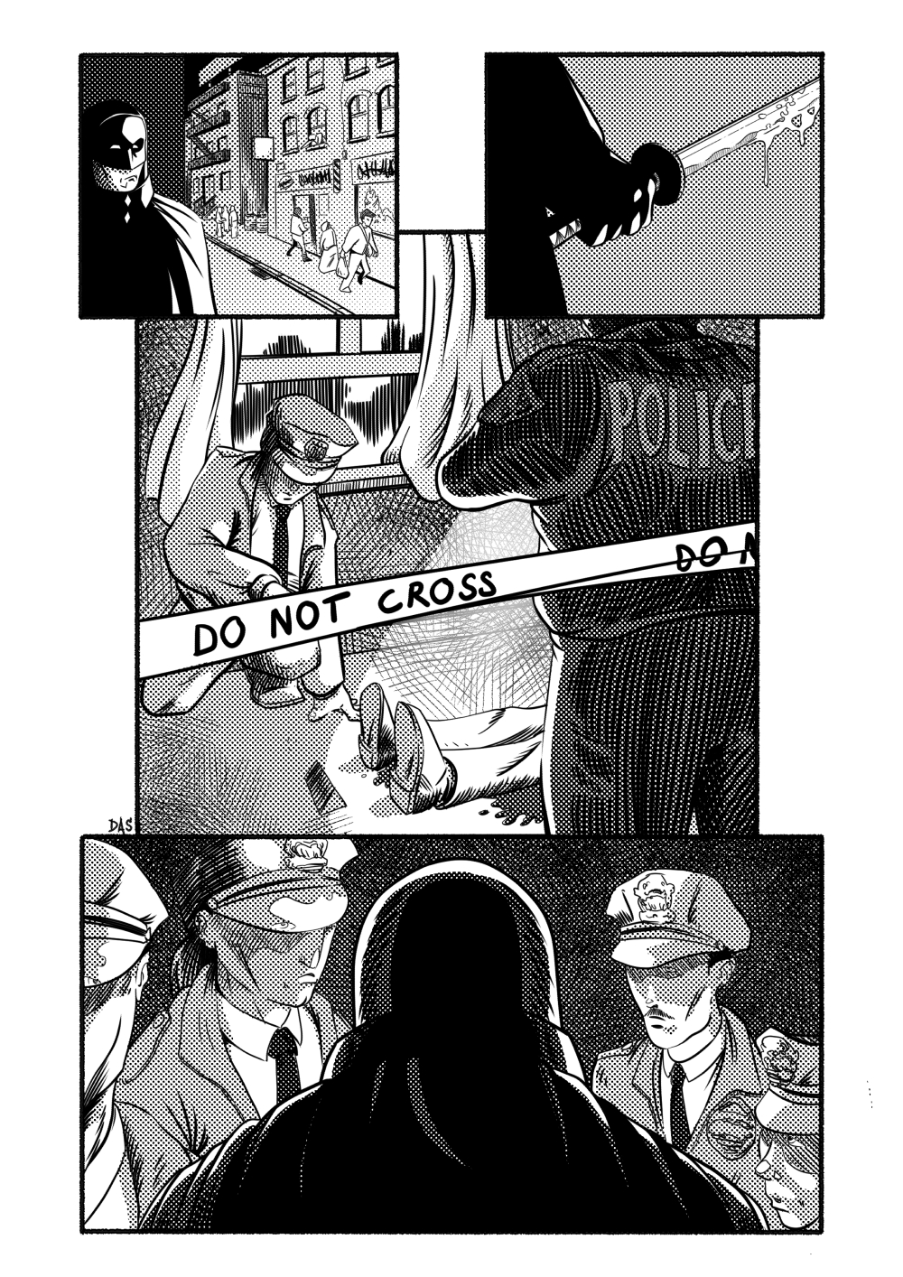 The Split - page 02 - ink