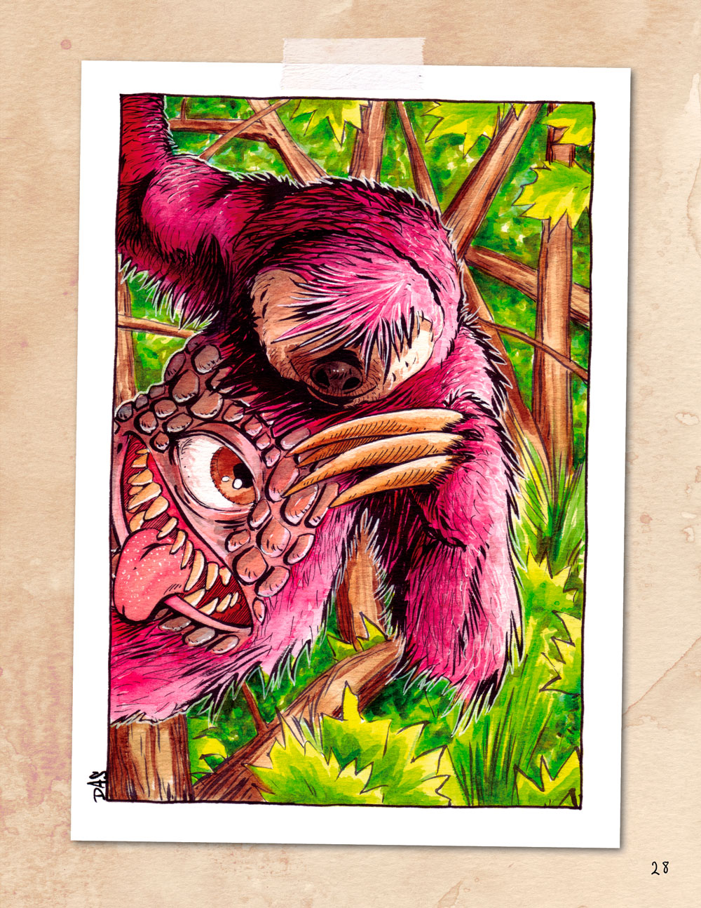 The Undiscovered Bestiary - Mapinguari