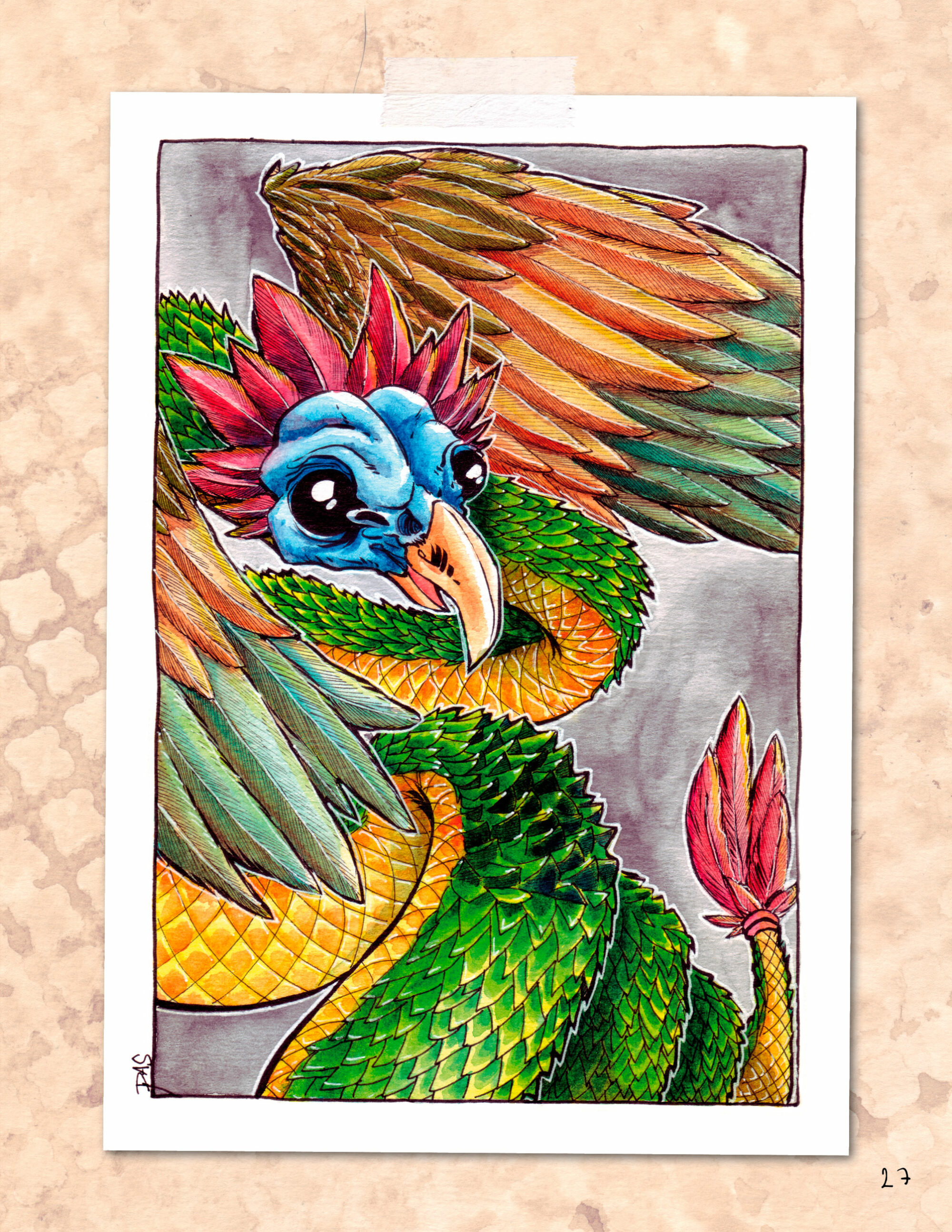 The Undiscovered Bestiary - Quetzalcoatl