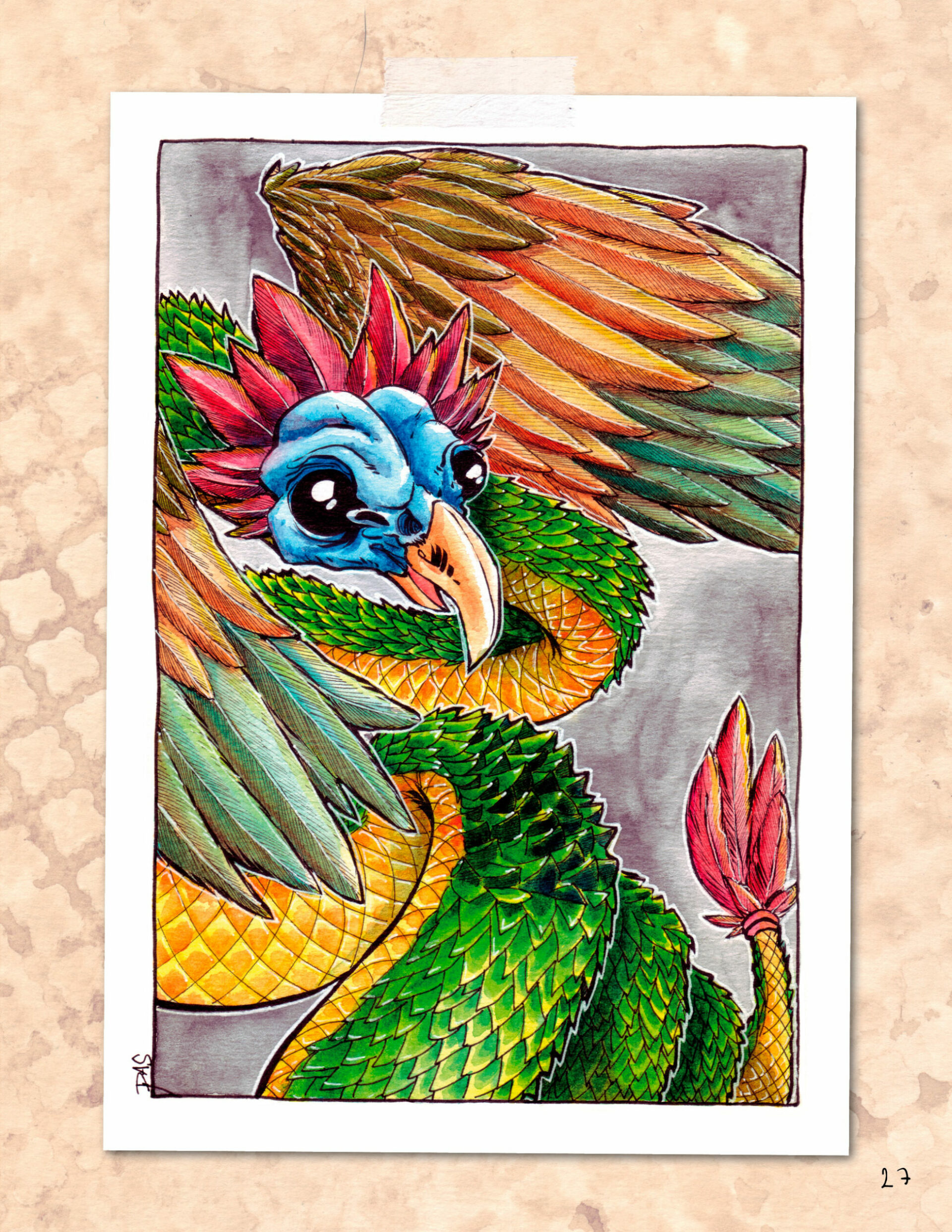 The Undiscovered Bestiary - Quetzalcoatl