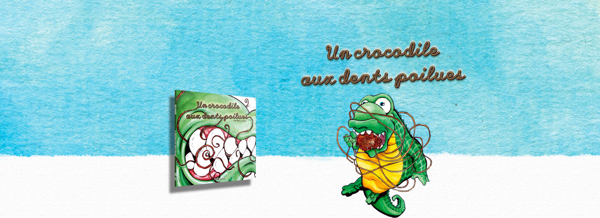 header - Un crocodile aux dents poilues